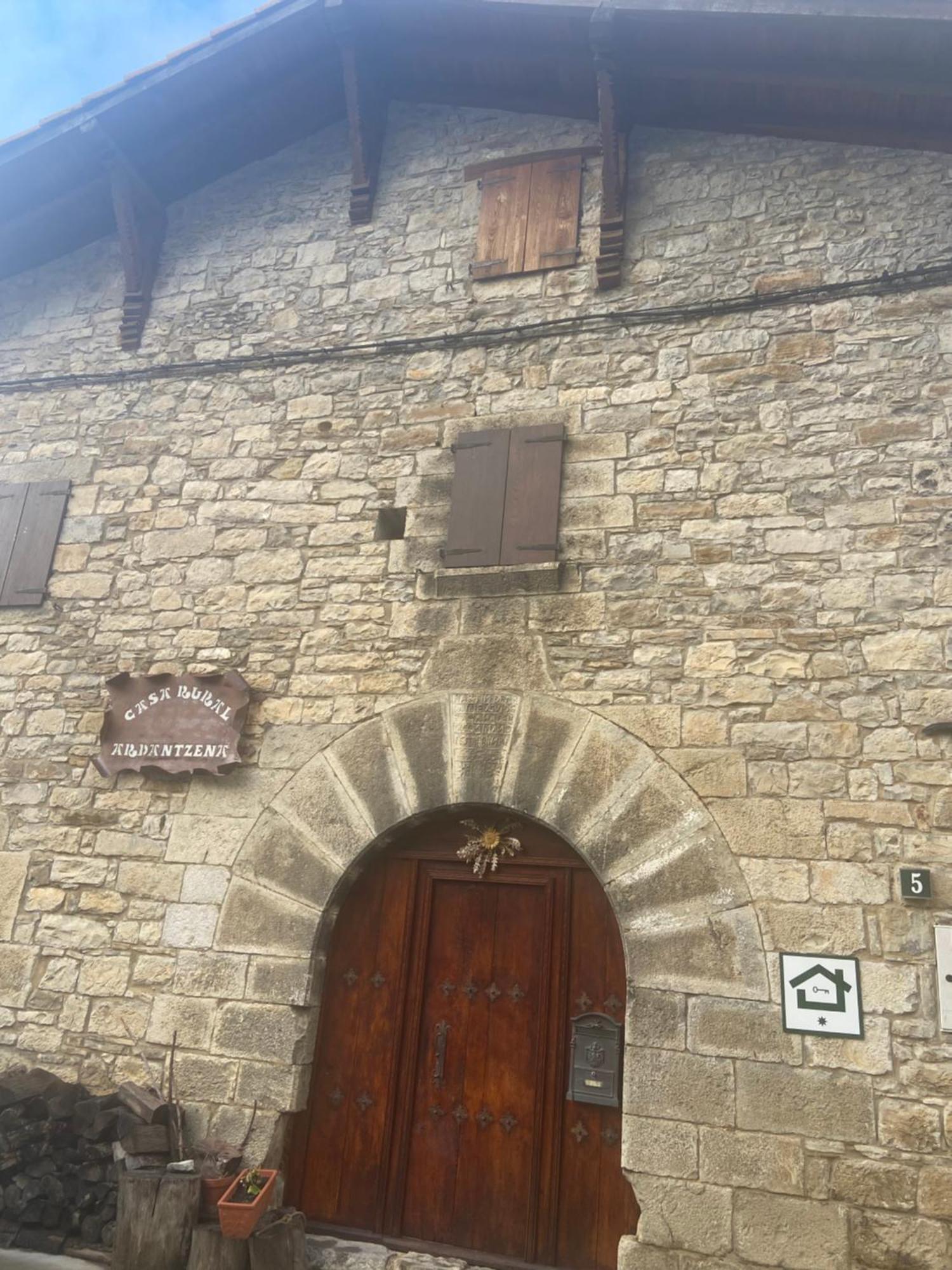 Casa Rural Ardantzena Ardaiz 外观 照片
